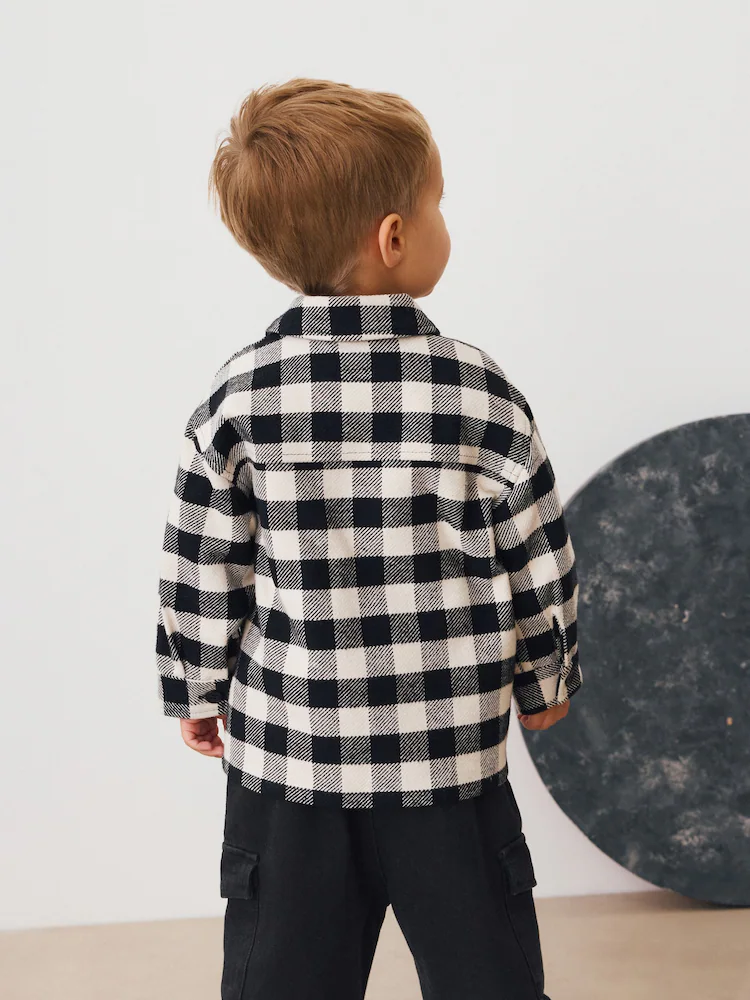 Next / Комплект рубашка и футболка с принтом для мальчика