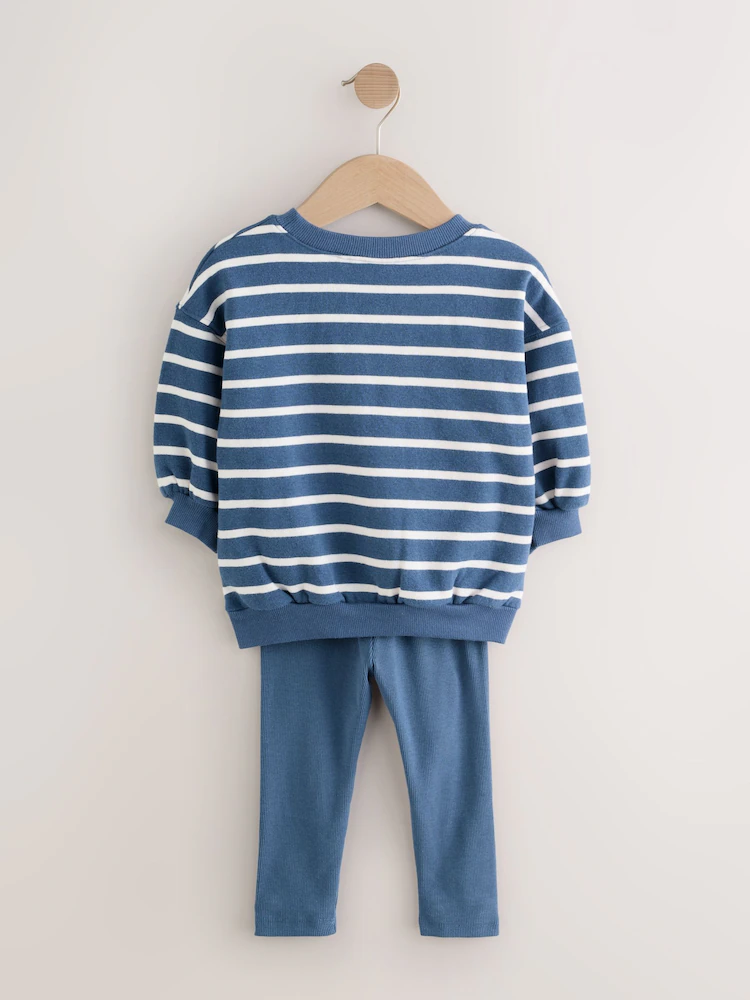 Next / Комплект свитшот и легинсы для девочки