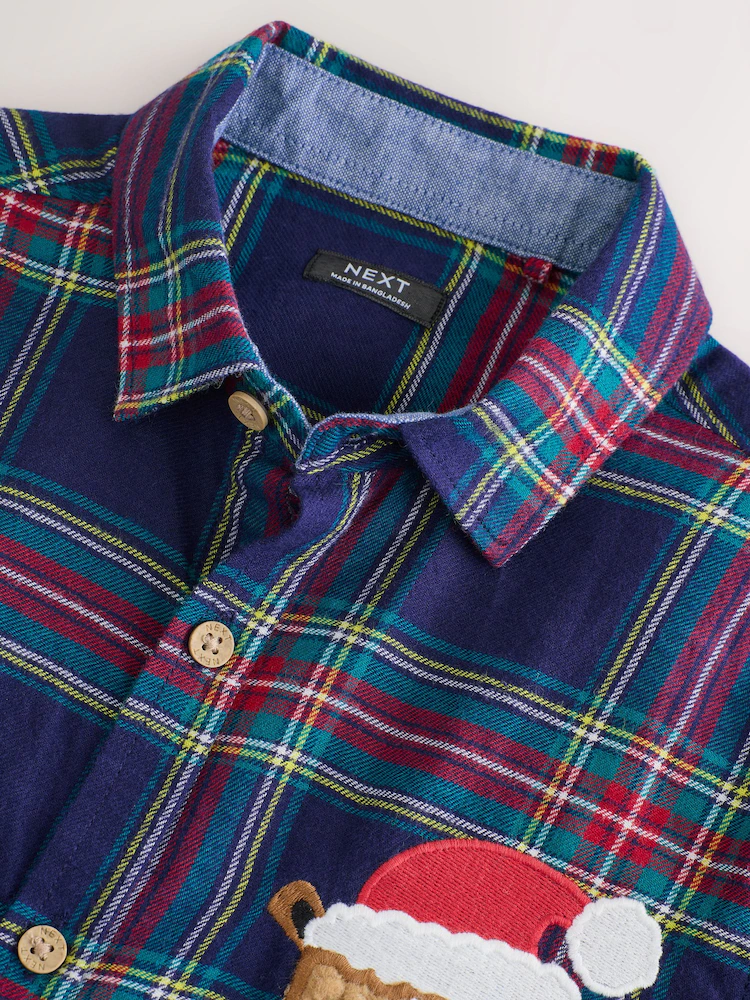 Next / Рубашка новогодняя для мальчика