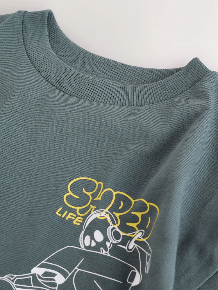 Next / Лонгслив с принтом для мальчика