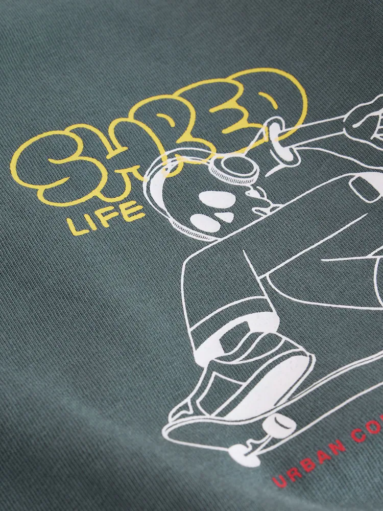 Next / Лонгслив с принтом для мальчика