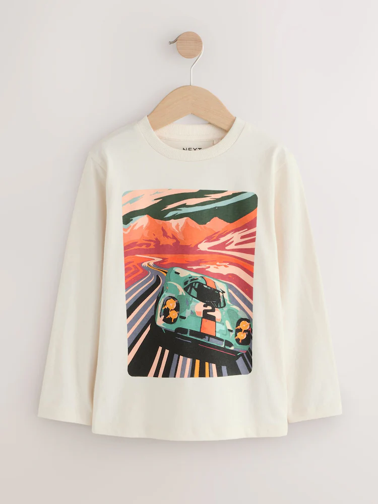 Next / Лонгслив с принтом для мальчика