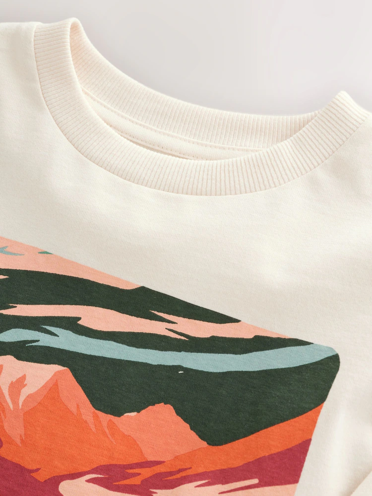 Next / Лонгслив с принтом для мальчика - фото 3