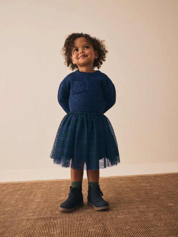 Next / Комплект джемпер и юбка для девочки