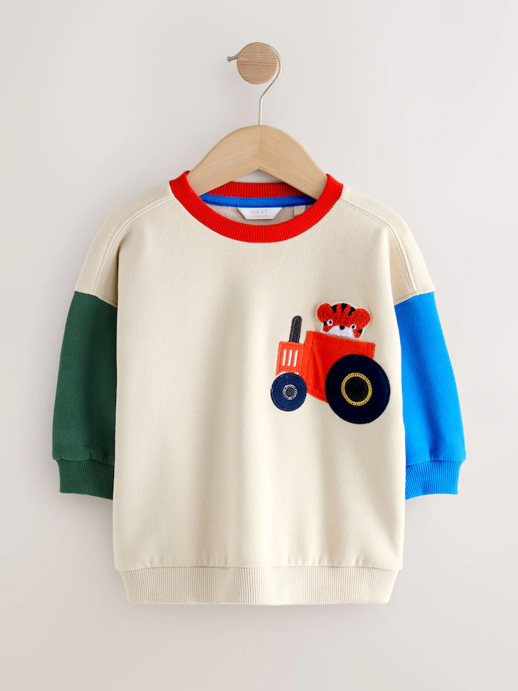 Next / Свитшот с аппликацией для мальчика