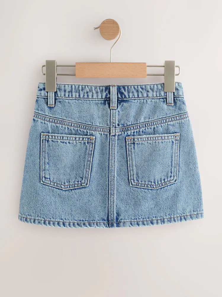 Next / Юбка джинсовая с пайетками для девочки