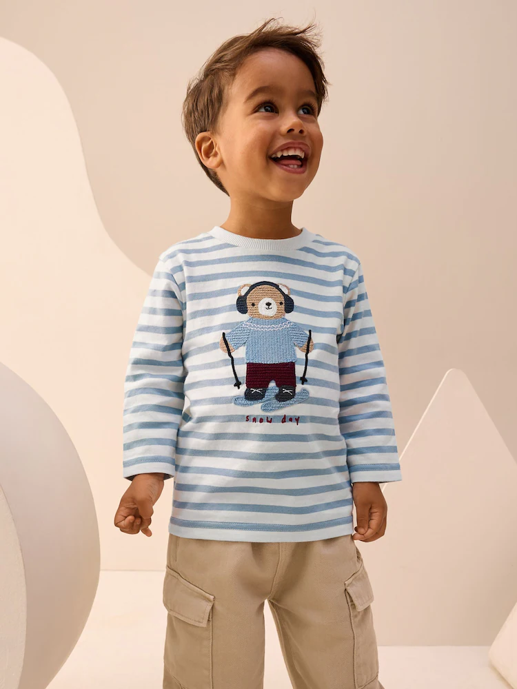 Next / Лонгслив с аппликацией для мальчика