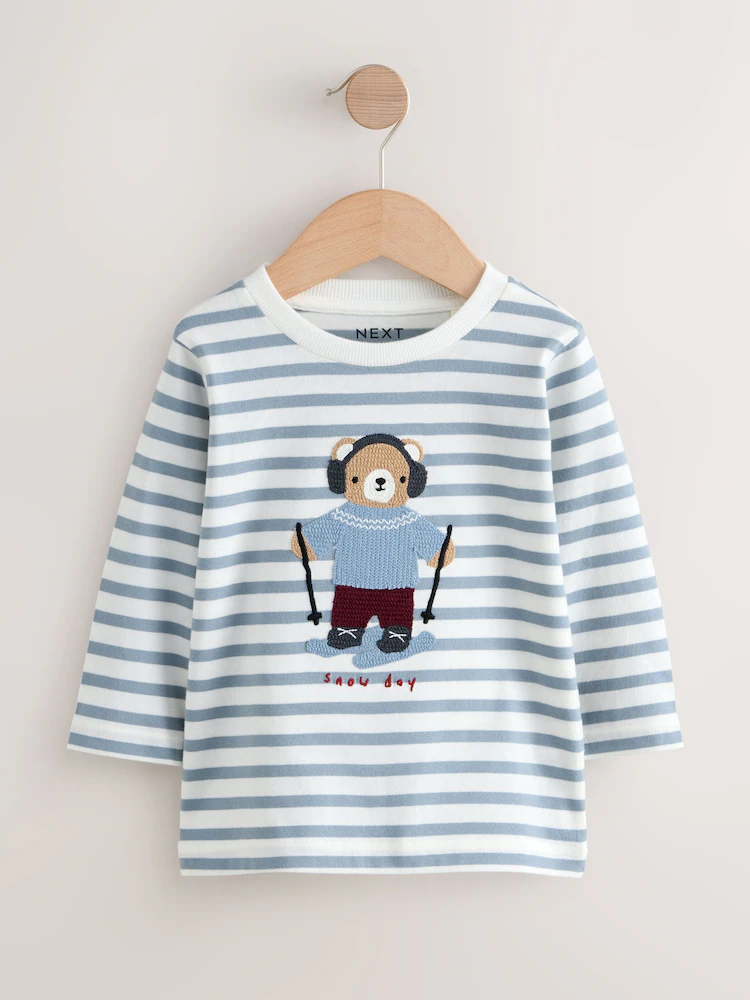 Next / Лонгслив с аппликацией для мальчика - фото 2