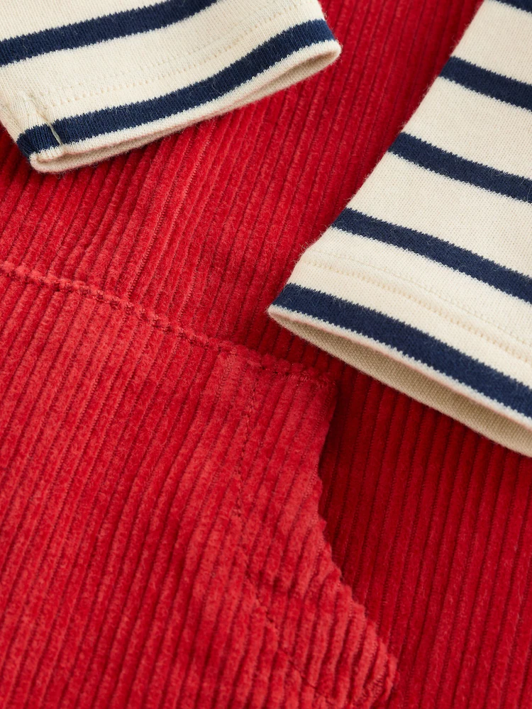 Next / Комплект боди и полукомбинезон вельветовый для мальчика