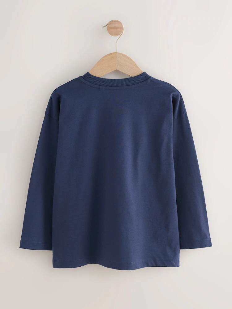 Next / Лонгслив с принтом для мальчика - фото 2