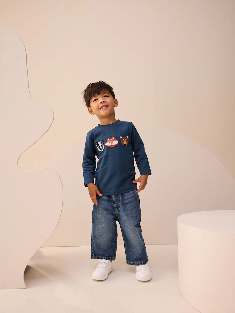 Next / Лонгслив с аппликацией для мальчика - фото 2