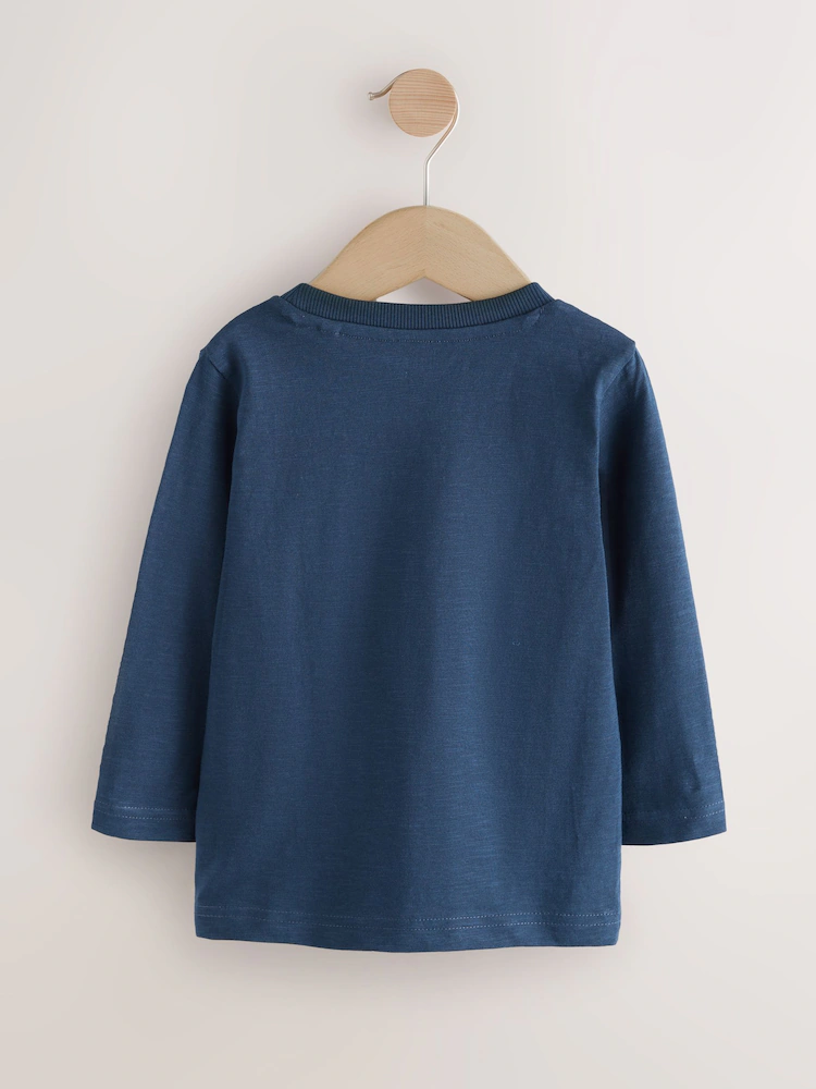 Next / Лонгслив с аппликацией для мальчика - фото 4