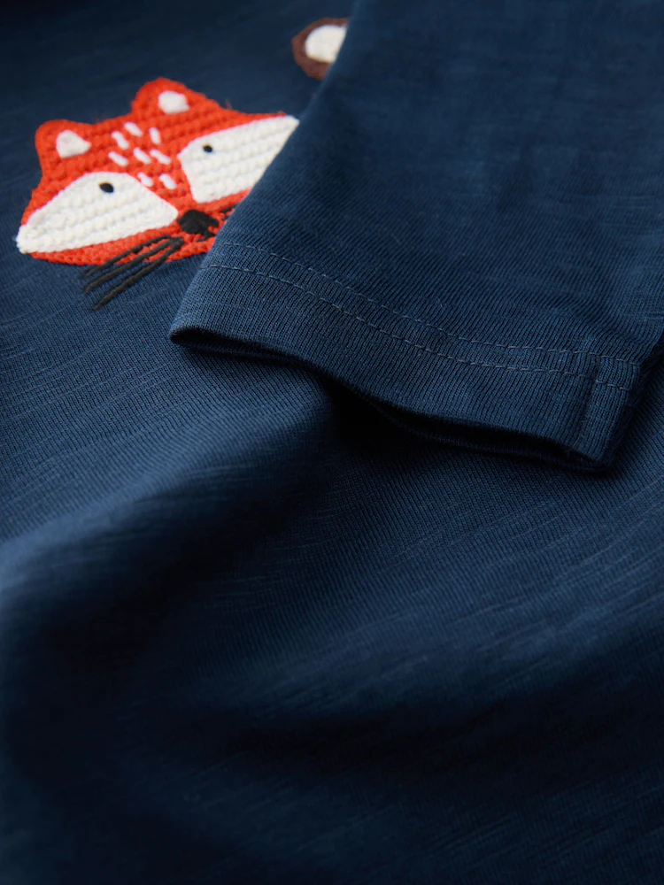 Next / Лонгслив с аппликацией для мальчика - фото 5