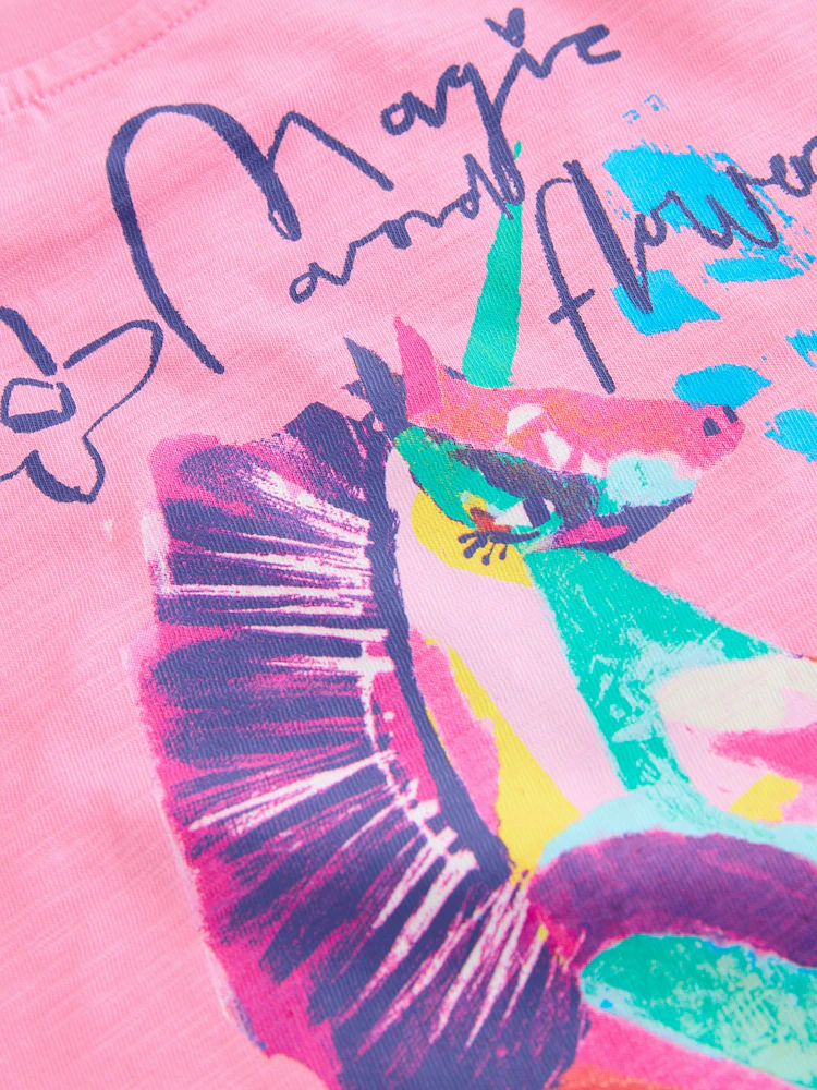 Next / Комплект футболка и легинсы для девочки - фото 5