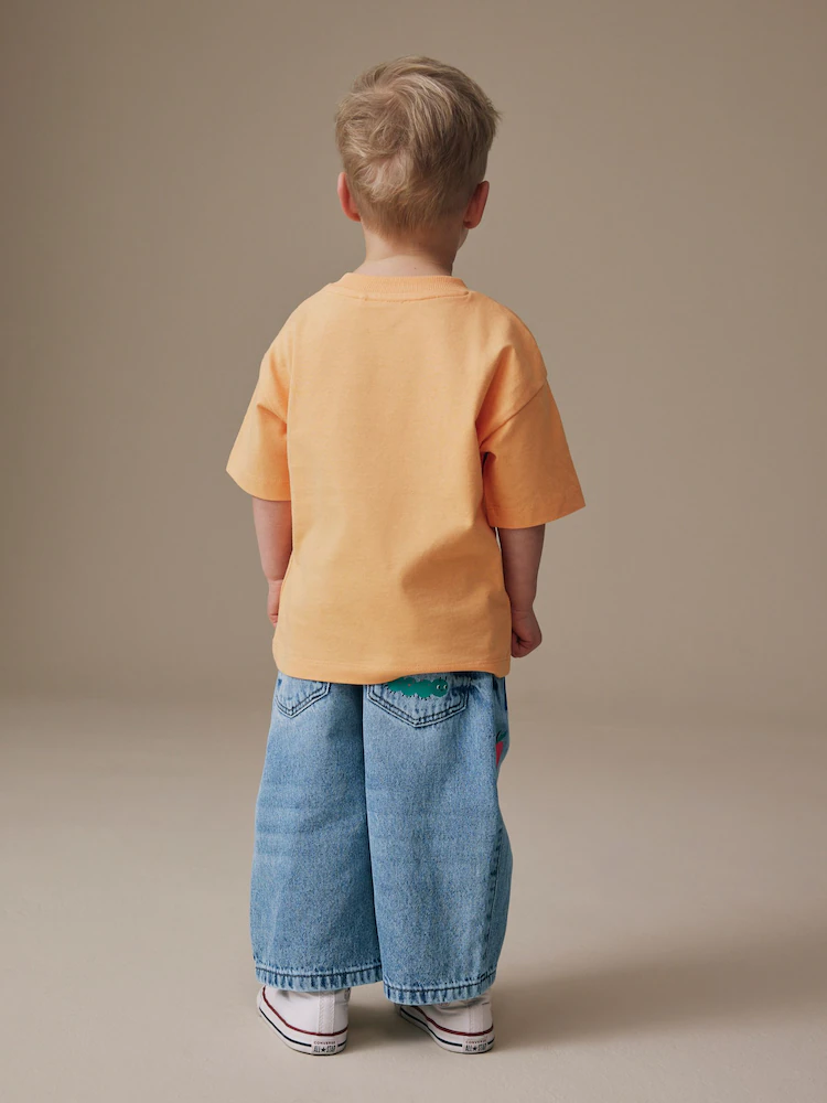 Next / Джинсы с принтом для мальчика - фото 2