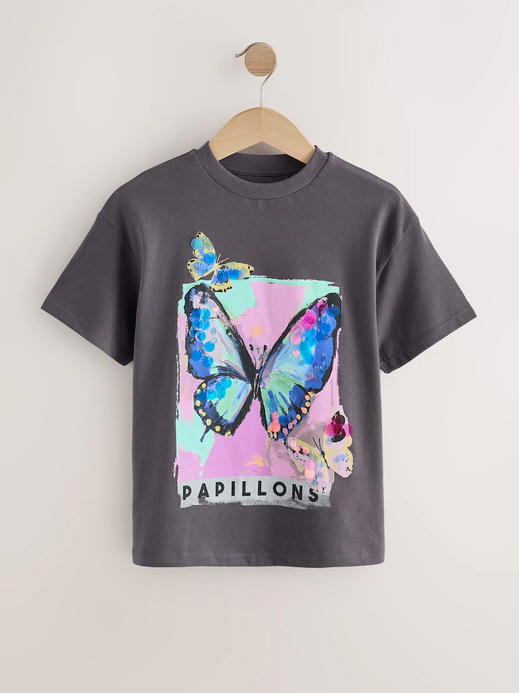 Next / Футболка с принтом для девочки - фото 3