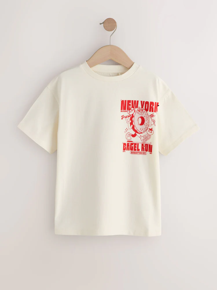 Next / Футболка с принтом для девочки - фото 3