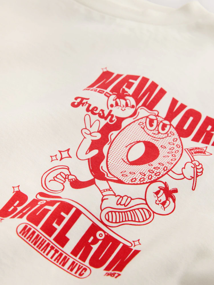 Next / Футболка с принтом для девочки - фото 5