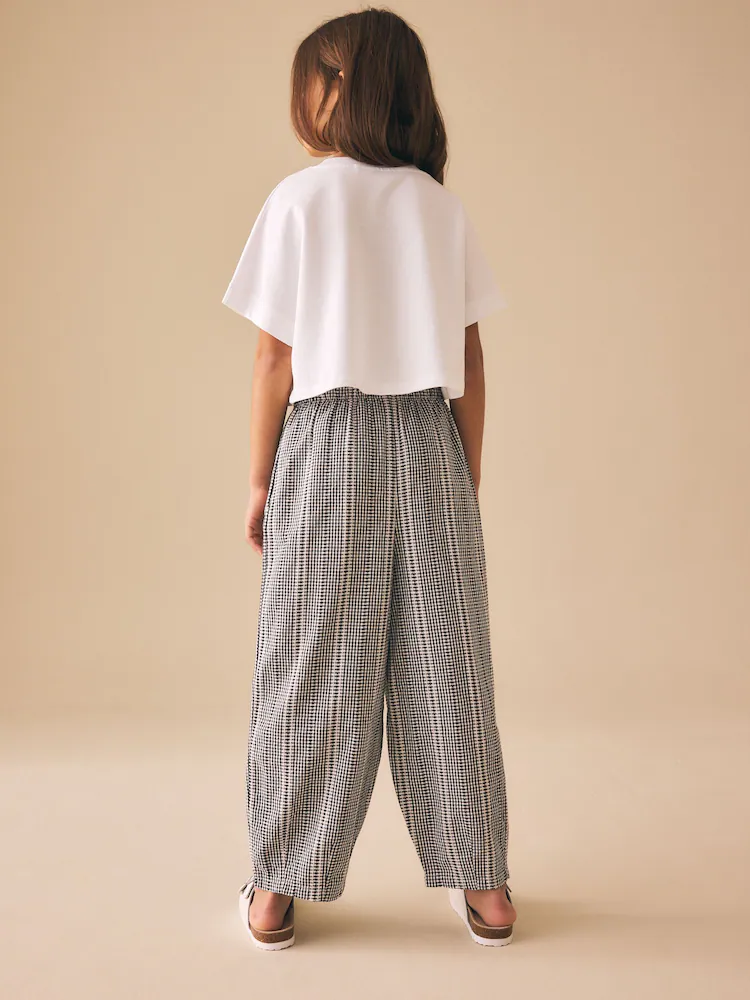 Next / Брюки с принтом для девочки - фото 2