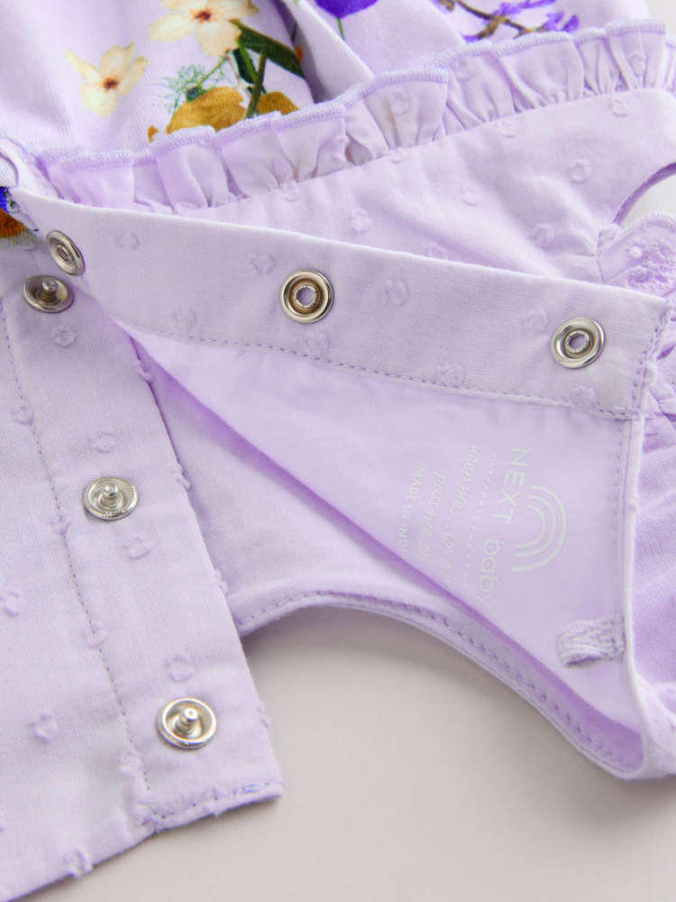 Next / Ромпер, 3 шт. для девочки - фото 5