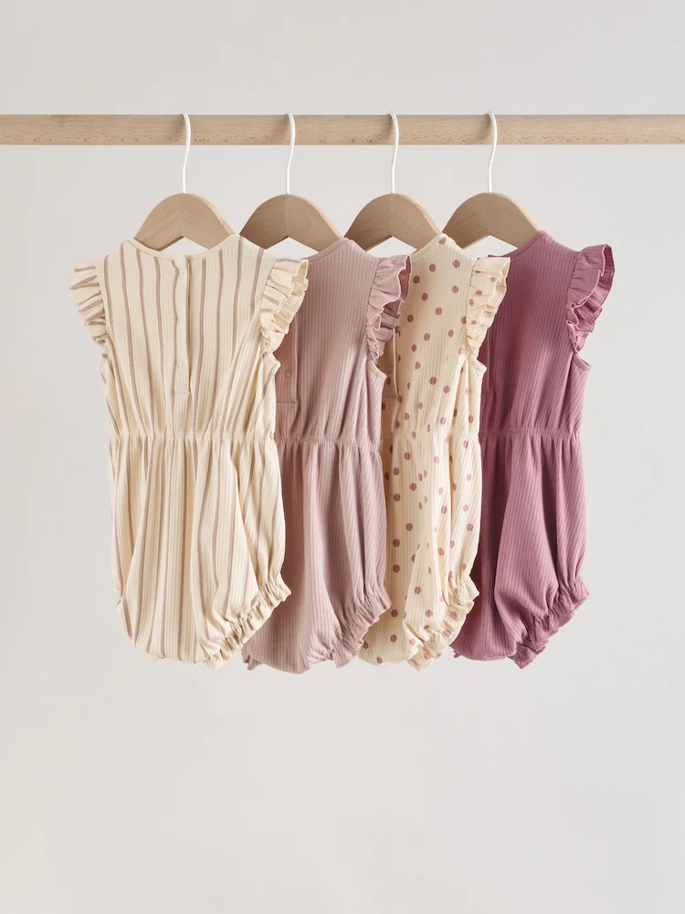 Next / Ромпер, 4 шт. для девочки - фото 2