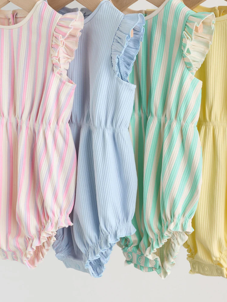 Next / Ромпер, 4 шт. для девочки - фото 5