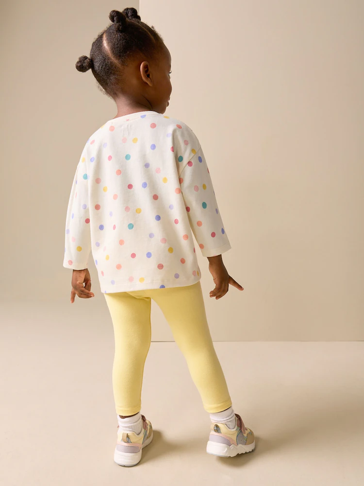 Next / Лонгслив с принтом для девочки - фото 2