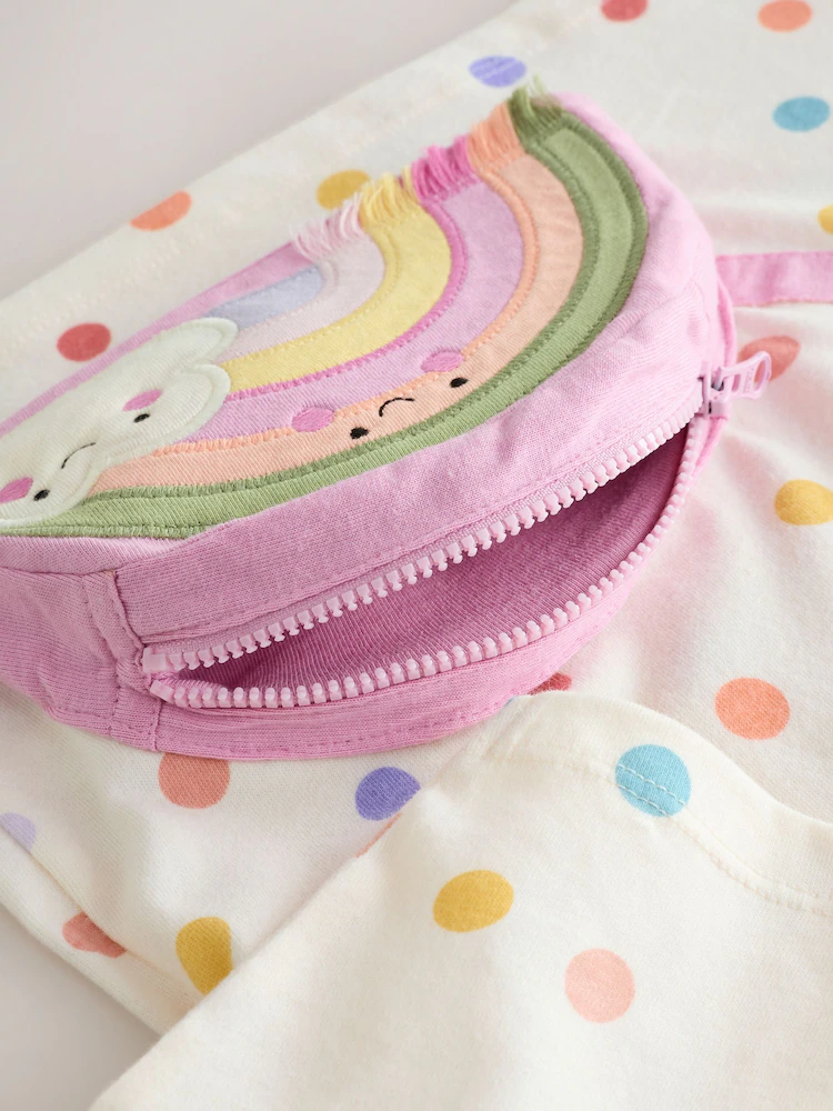 Next / Лонгслив с принтом для девочки - фото 5