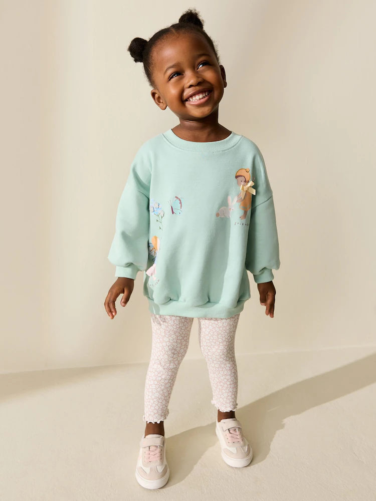 Next / Комплект свитшот и легинсы для девочки