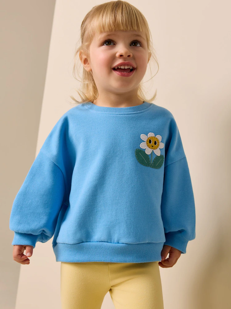 Next / Свитшот с принтом для девочки - фото 2