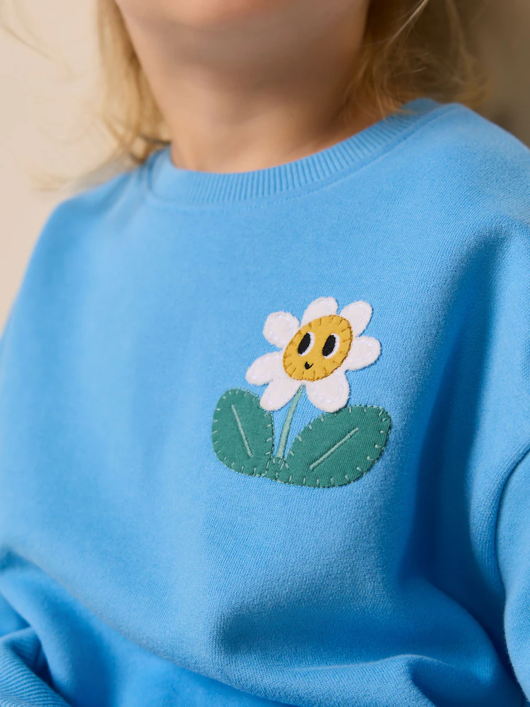 Next / Свитшот с принтом для девочки - фото 3