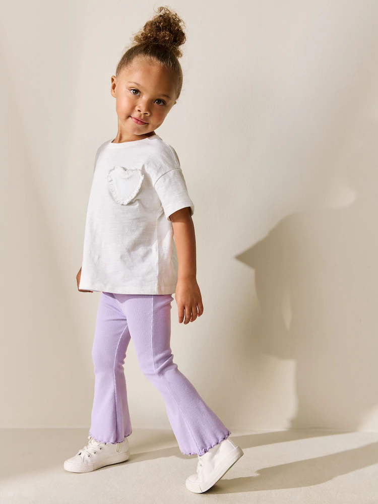 Next / Легинсы расклешенные для девочки - фото 2