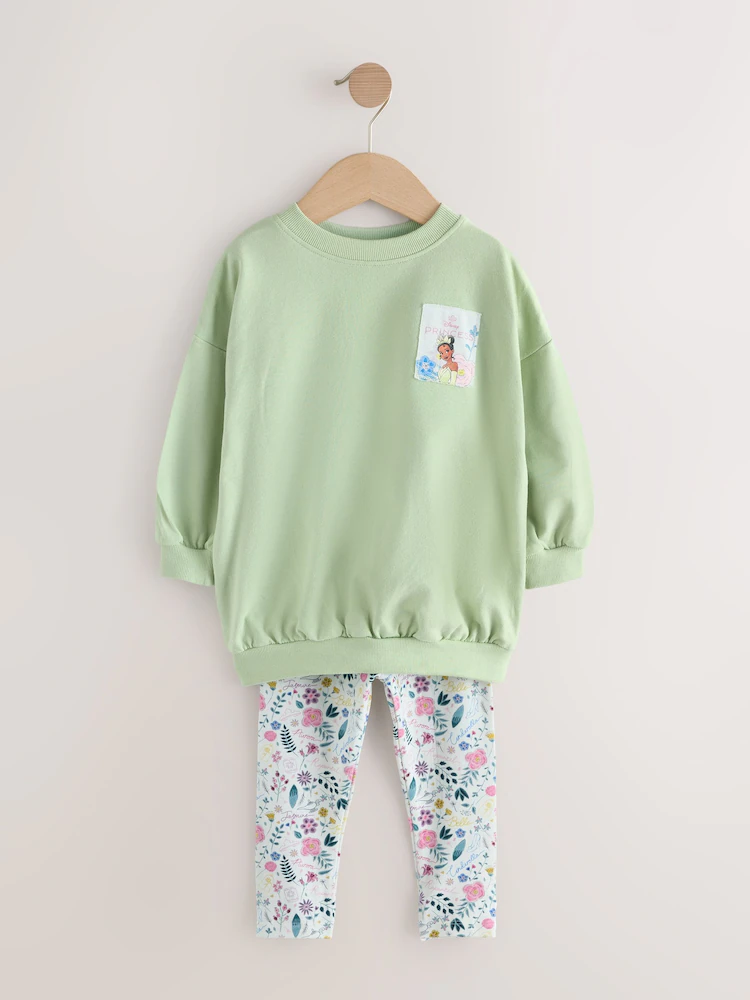 Next / Комплект свитшот и легинсы для девочки - фото 4