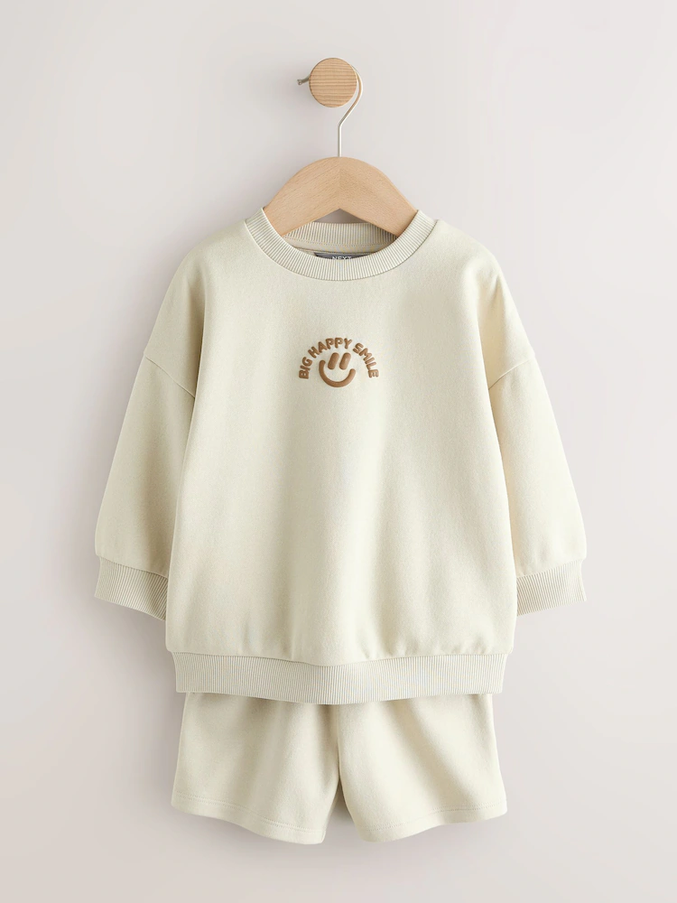 Next / Комплект свитшот и шорты для мальчика - фото 3