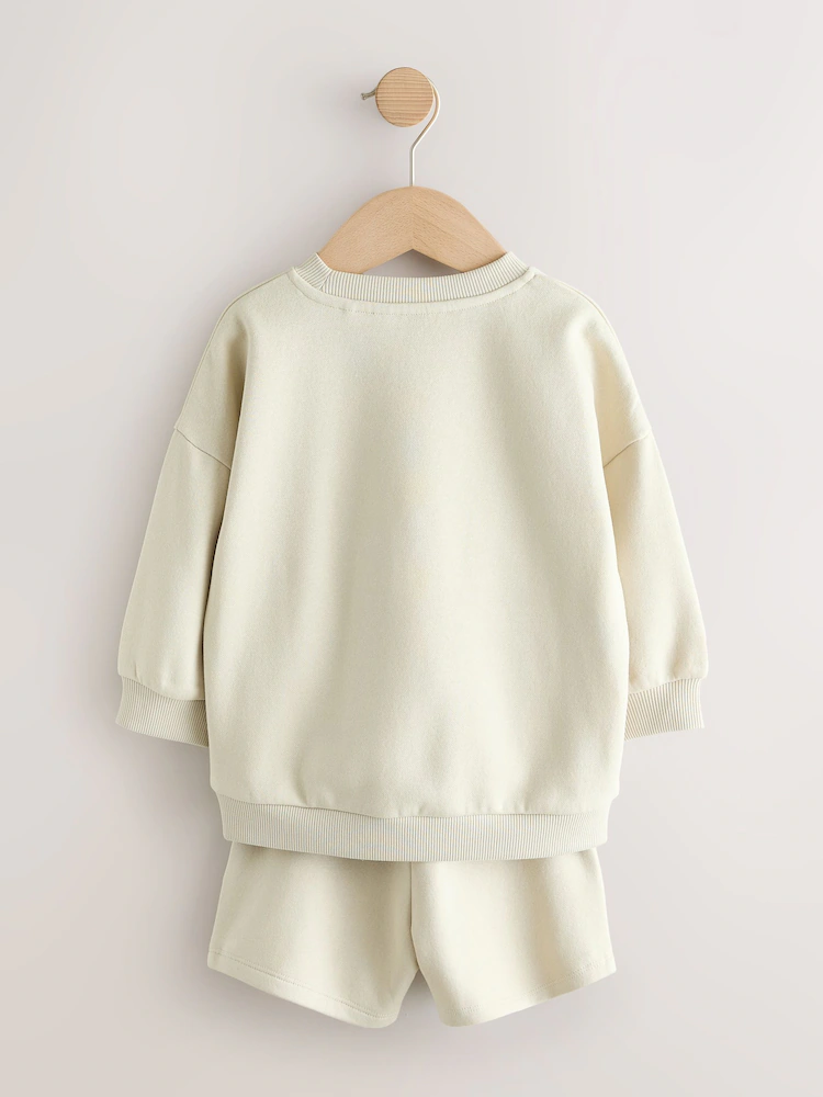 Next / Комплект свитшот и шорты для мальчика - фото 4