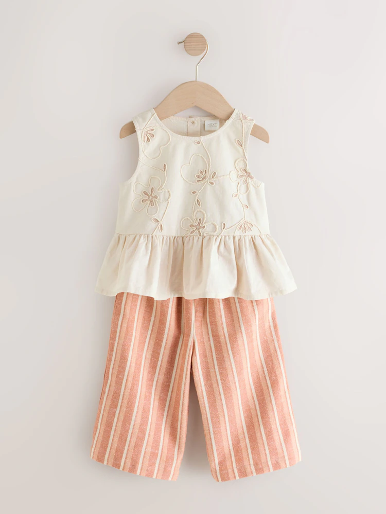 Next / Комплект блузка и брюки для девочки - фото 3