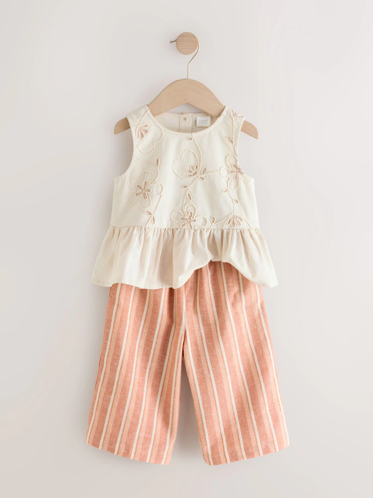 Next / Комплект блузка и брюки для девочки - фото 4