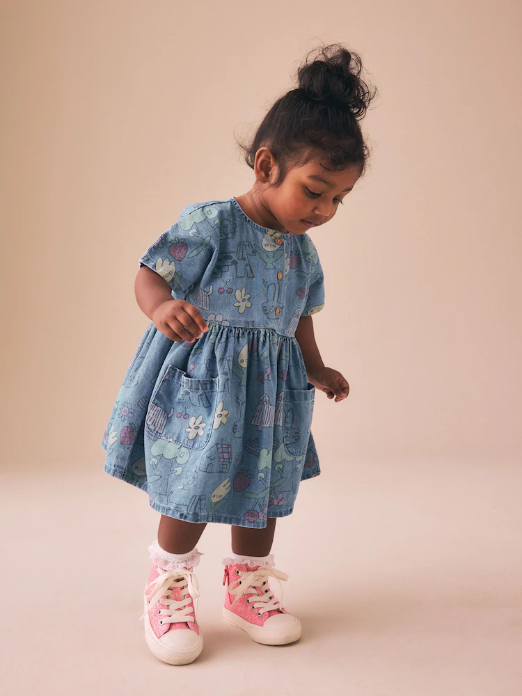 Next / Платье джинсовое для девочки