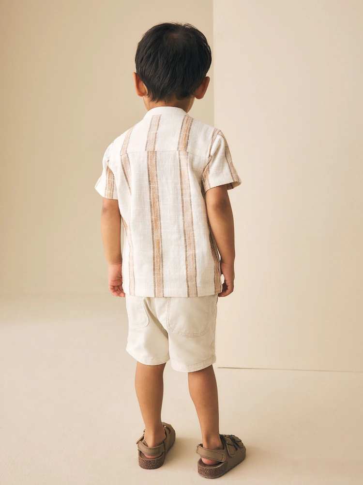 Next / Рубашка с коротким рукавом для мальчика - фото 2