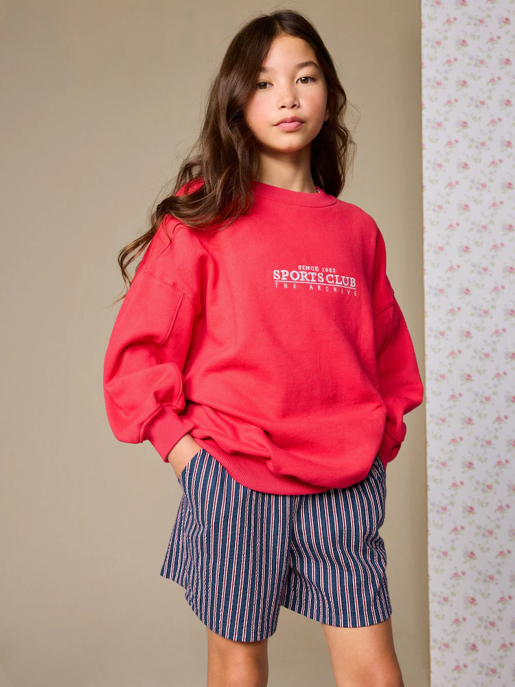 Next / Свитшот с вышивкой для девочки