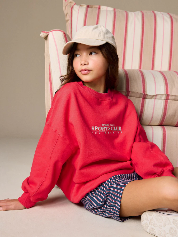 Next / Свитшот с вышивкой для девочки - фото 2