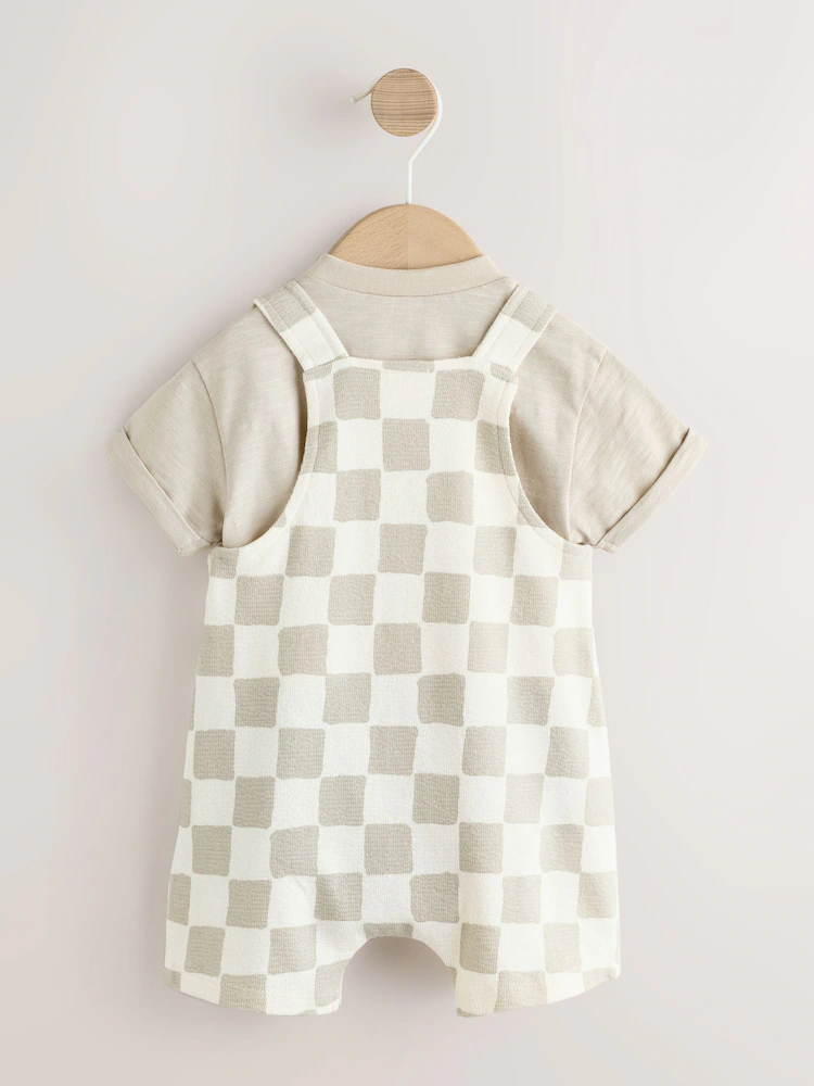 Next / Комплект боди и полукомбинезон для мальчика - фото 3