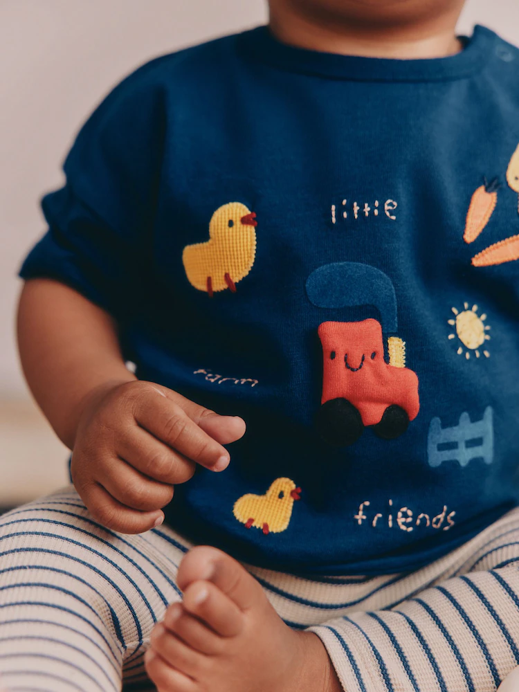 Next / Комплект футболка и легинсы для мальчика - фото 2