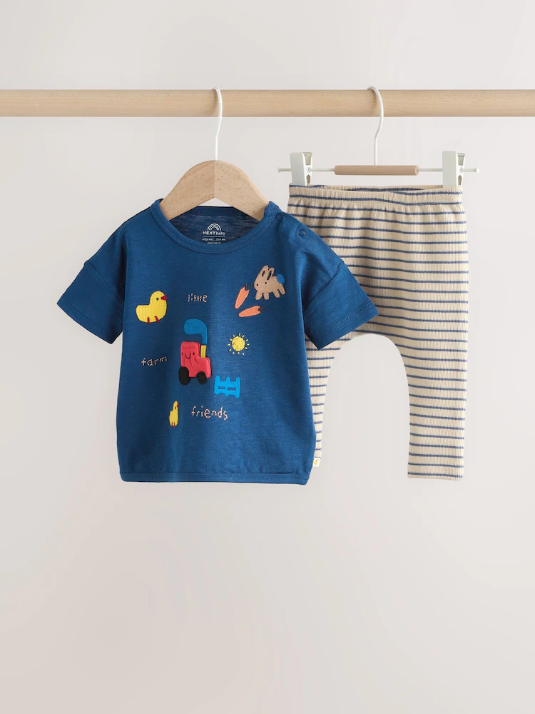 Next / Комплект футболка и легинсы для мальчика - фото 3