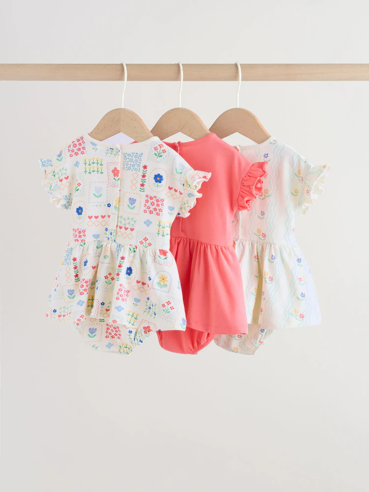 Next / Ромпер, 3 шт. для девочки - фото 2