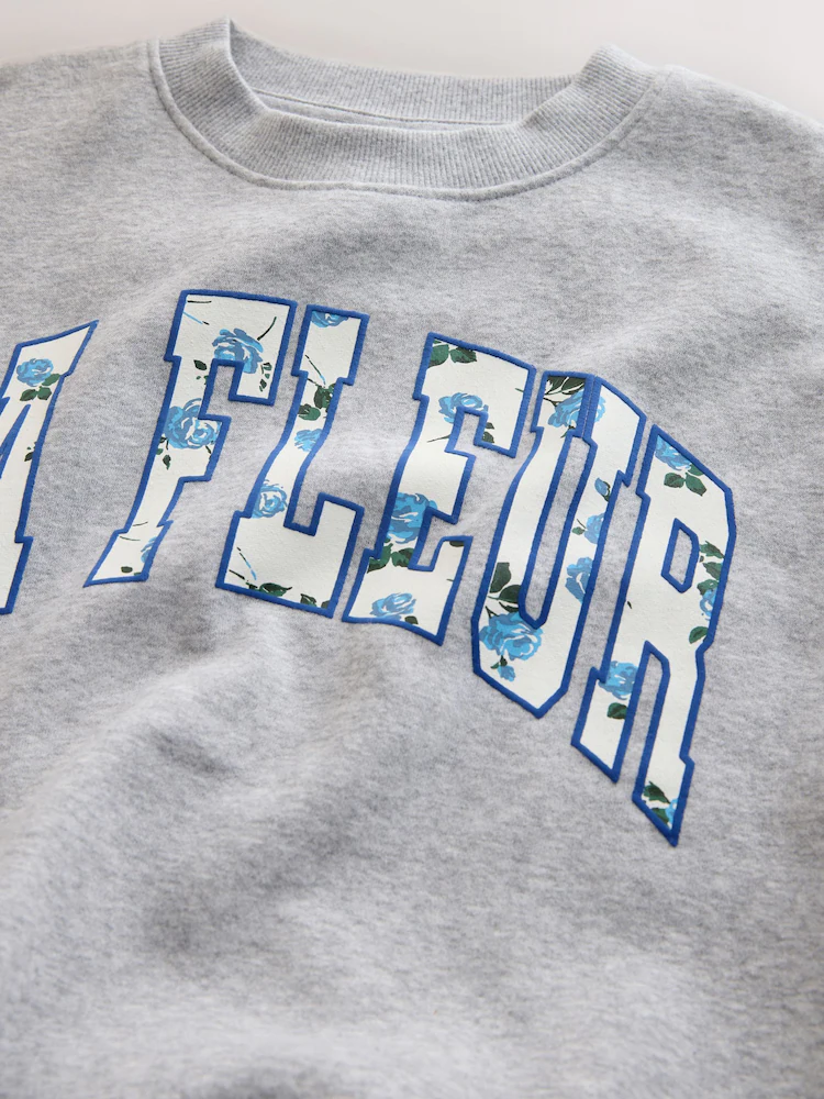 Next / Комплект свитшот и легинсы расклешенные для девочки - фото 6