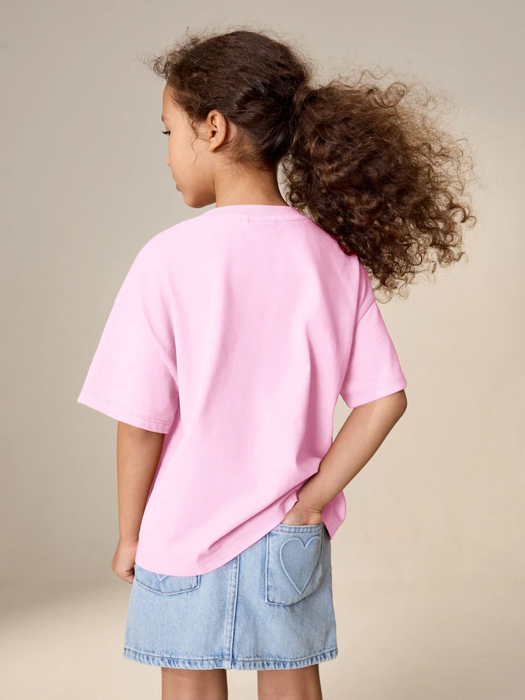 Next / Футболка с пайетками для девочки - фото 2