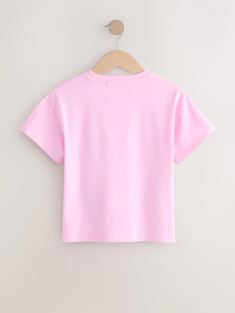 Next / Футболка с пайетками для девочки - фото 4