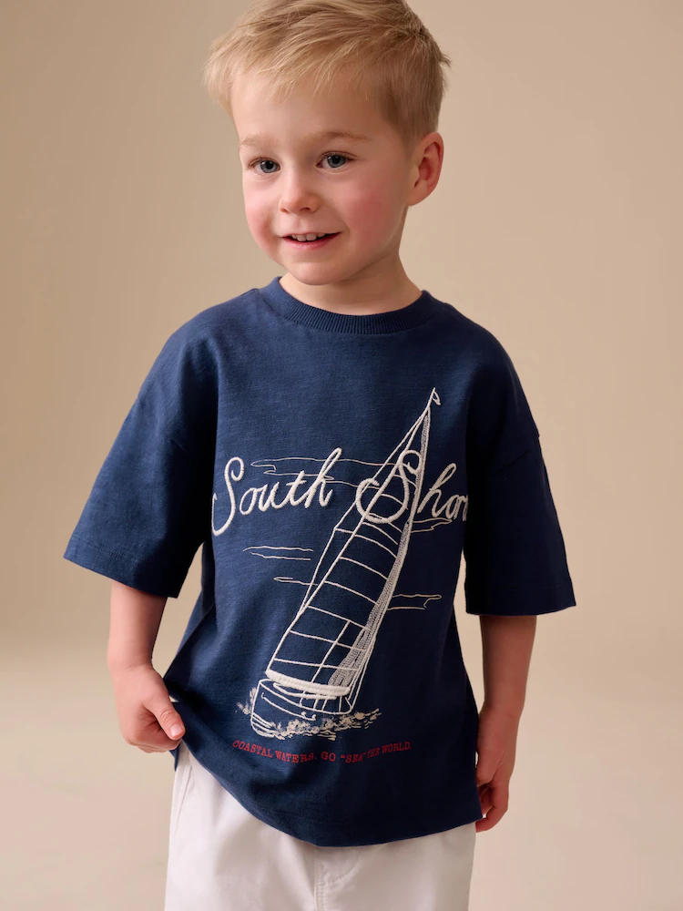 Next / Футболка с принтом для мальчика