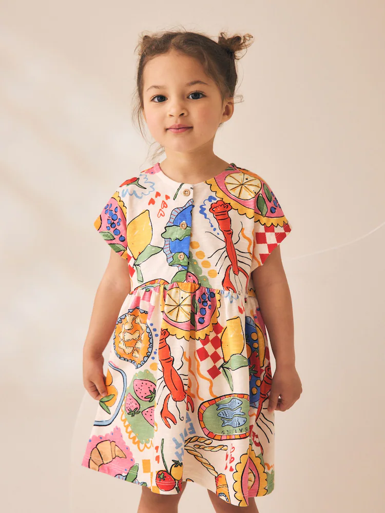 Next / Платье трикотажное для девочки - фото 2